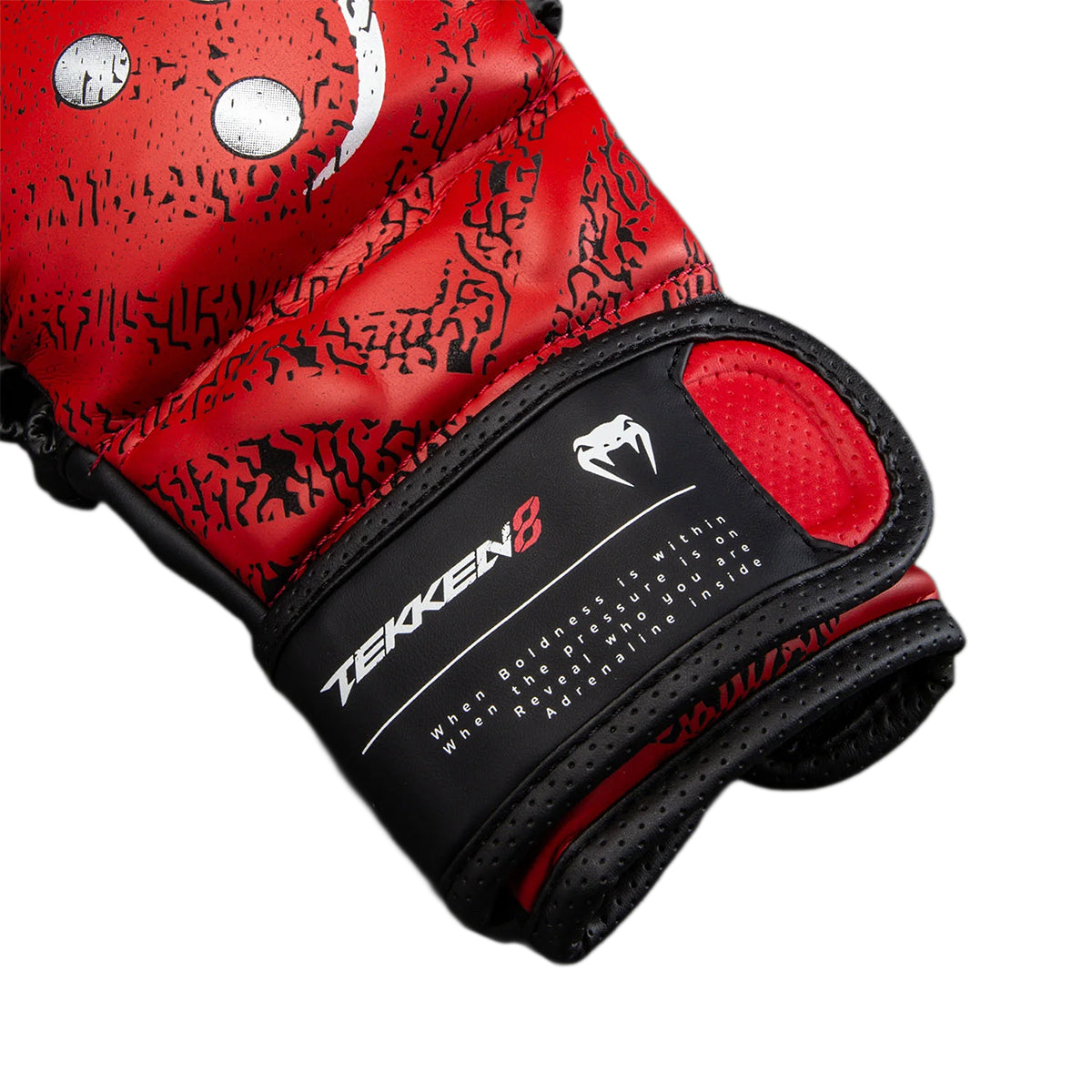 Venum x TEKKEN 8 MMA Sparring Gloves - Kazuya Black/Red - 7oz