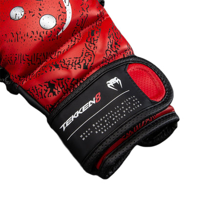 Venum x TEKKEN 8 MMA Sparring Gloves - Kazuya Black/Red - 7oz