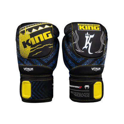 Venum x TEKKEN 8 Boxing Gloves - King - Black/Yellow