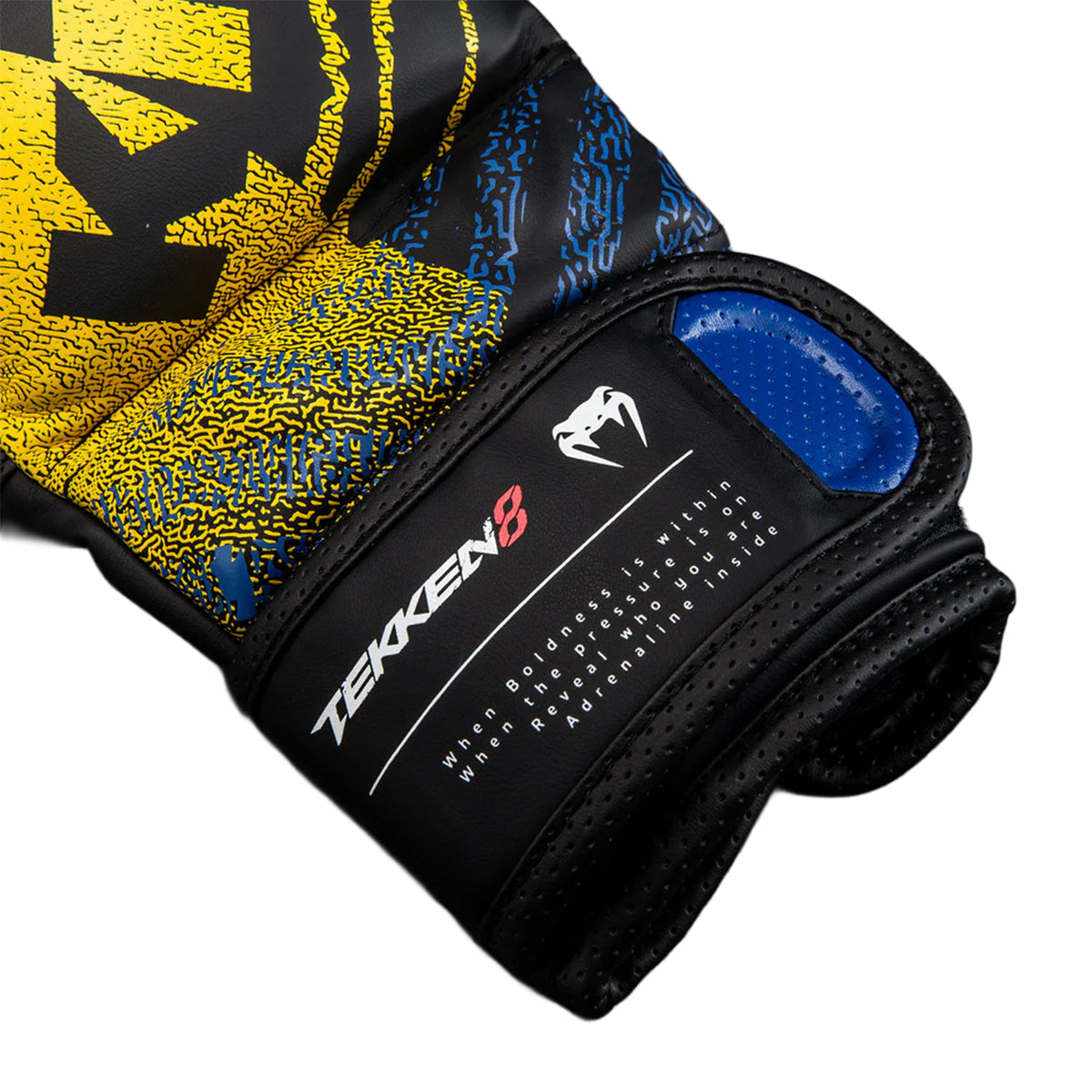 Venum x TEKKEN 8  MMA Sparring Gloves - King Black/Yellow - 7oz