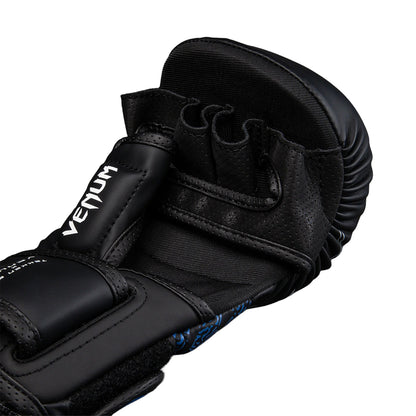 Venum x TEKKEN 8  MMA Sparring Gloves - King Black/Yellow - 7oz