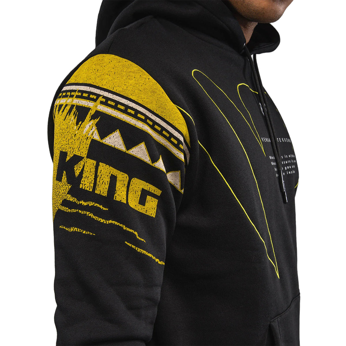 Venum x TEKKEN 8 Pullover Hoodie - King - Black/Yellow
