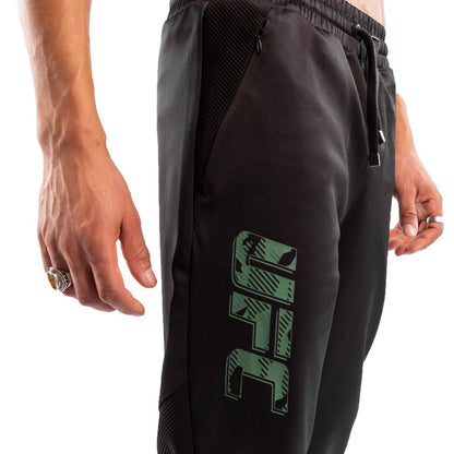 Venum x UFC Authentic Fight Week Polyester Joggers - Black/Khaki