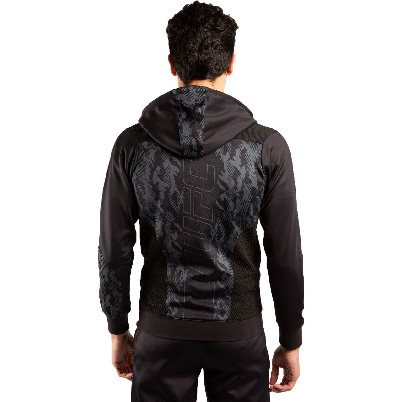 Venum x UFC Authentic Fight Week Polyester Hoodie - Black