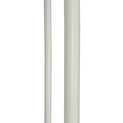 Bo Staff White  Waxed Tapered Both End - 60"