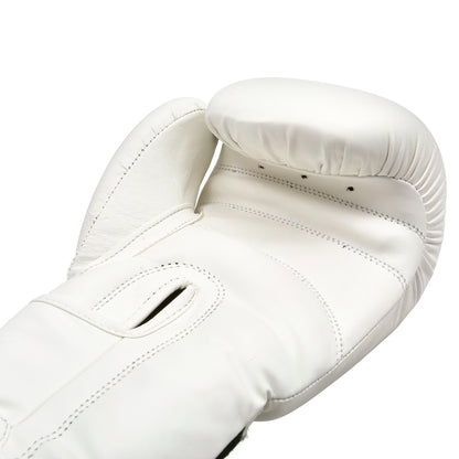 Boxing Pro Series White Flames Gloves