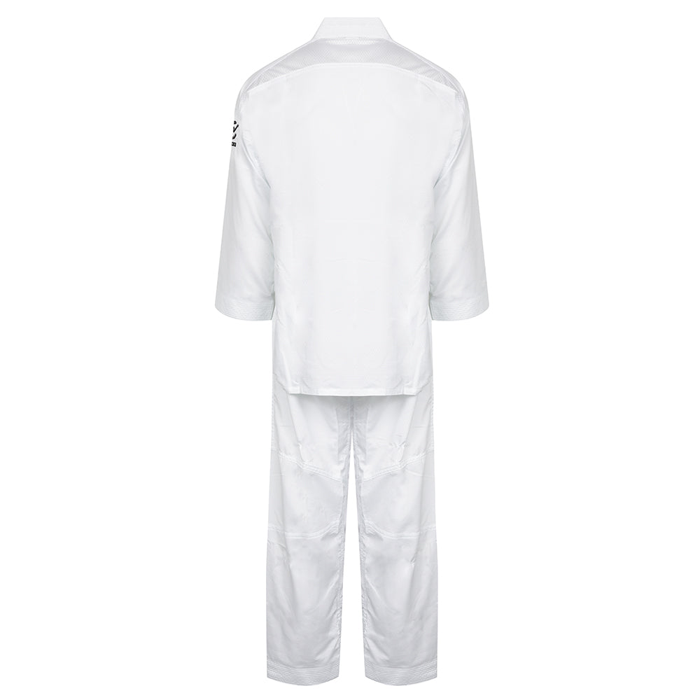 WTF Approved Taekwondo White V Fighters Suit