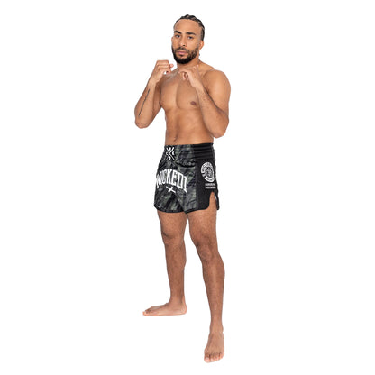 Wicked1 Fury Muay Thai Shorts - Khaki