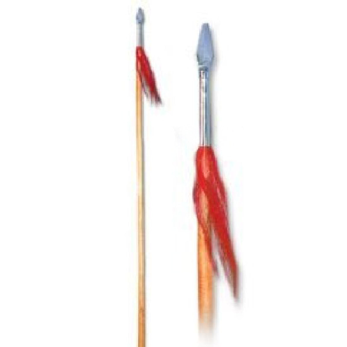 Wushu Waxwood Stick Single Spear head  72"