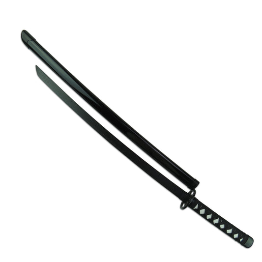 Bamboo Wooden  Adults Black Bokken W Scabbard