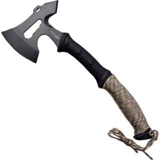 Survivor Two Handed Camp Axe with Camo Paracord