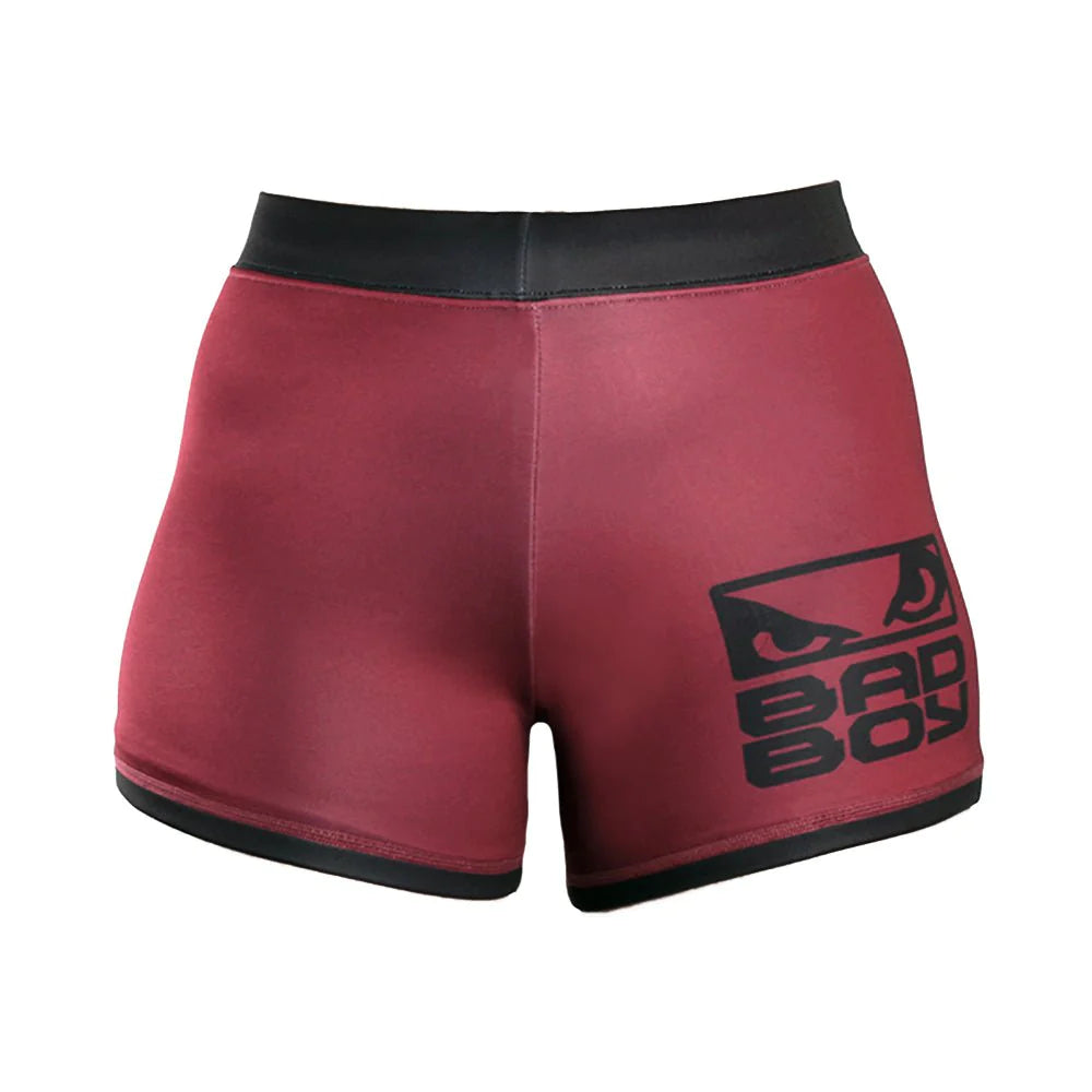 Bad Boy MMA Classic Vale Tudo Shorts - Burgundy