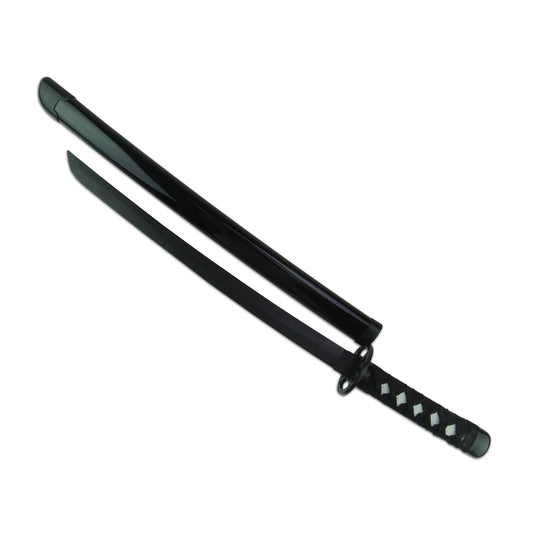 Bamboo Wooden Childrens Black Bokken W Scabbard