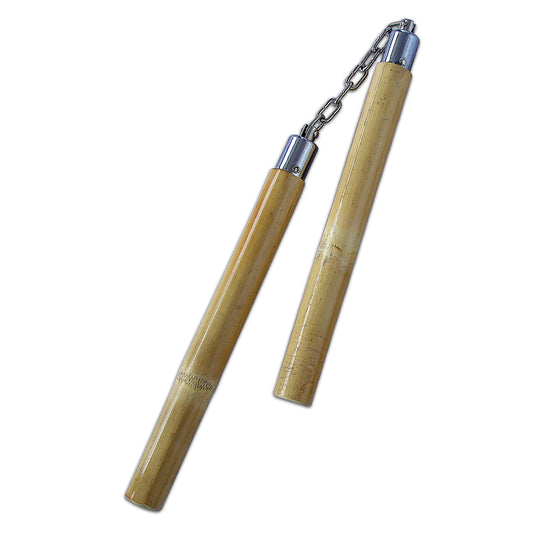 NR-074: Bamboo Nunchaku with Skin - PRE ORDER