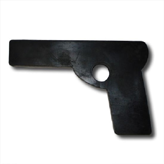 Standard  Rubber Hand Gun : Black