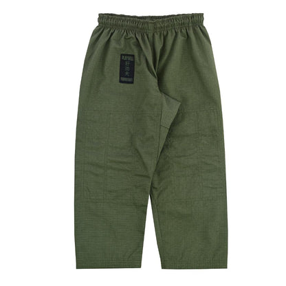 PMA Kids Elite Pearl Weave Jiu Jitsu Gi - Military Green