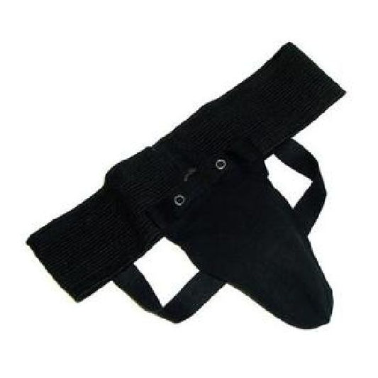 Elasticated Groin Guard - Black