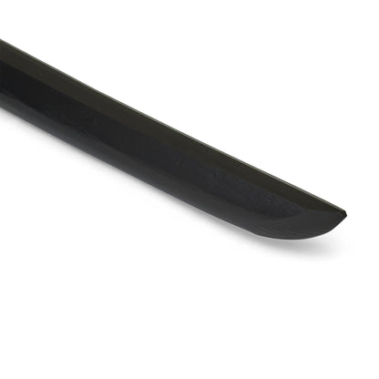 Wooden Bokken Black - With Free Plastic Scabbard