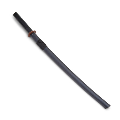 Wooden Bokken Black - With Free Plastic Scabbard