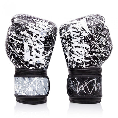 Fairtex BGV14PT The Painter Boxing Gloves - Black