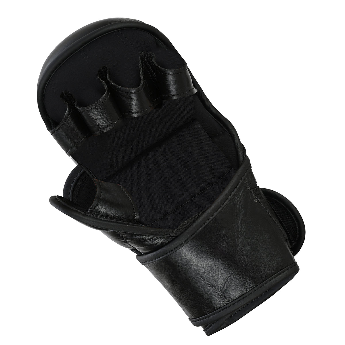 Playwell Elite MMA Sparring 7oz Fight Gloves - Black