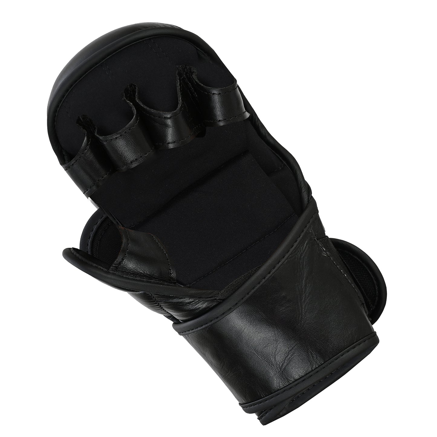Playwell Elite MMA Sparring 7oz Fight Gloves - Black