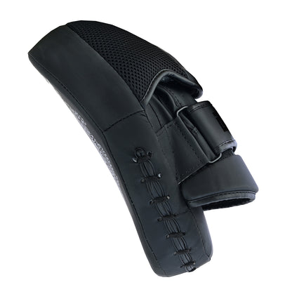 Twin Tiger Matte Black Curved Focus Pads - PRE ORDER