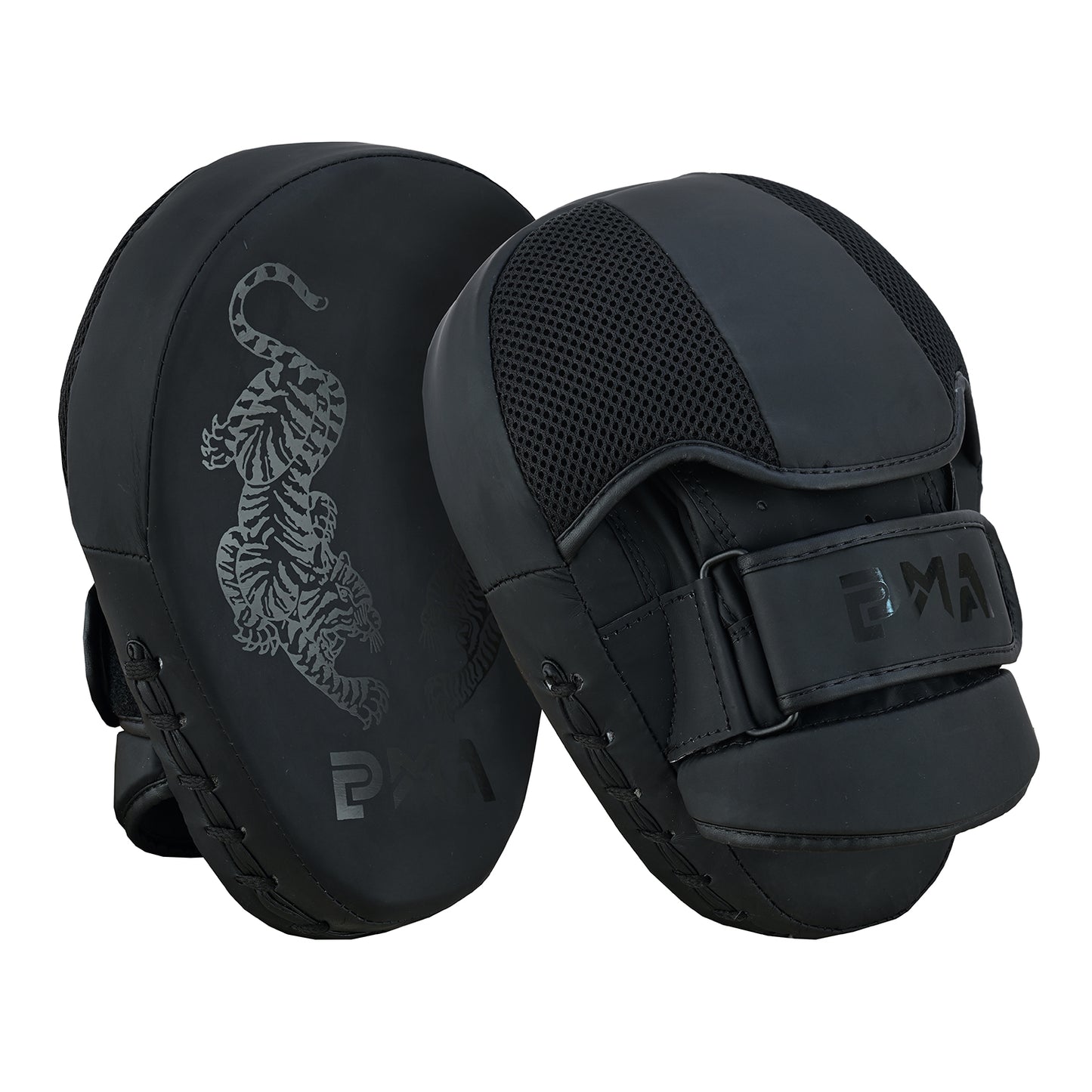 Twin Tiger Matte Black Curved Focus Pads - PRE ORDER