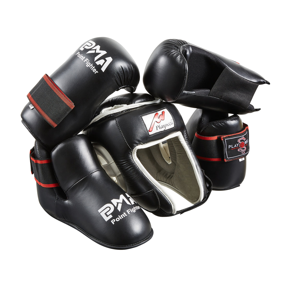 Black KickBoxing Ultimate Semi Contact Sparring Set