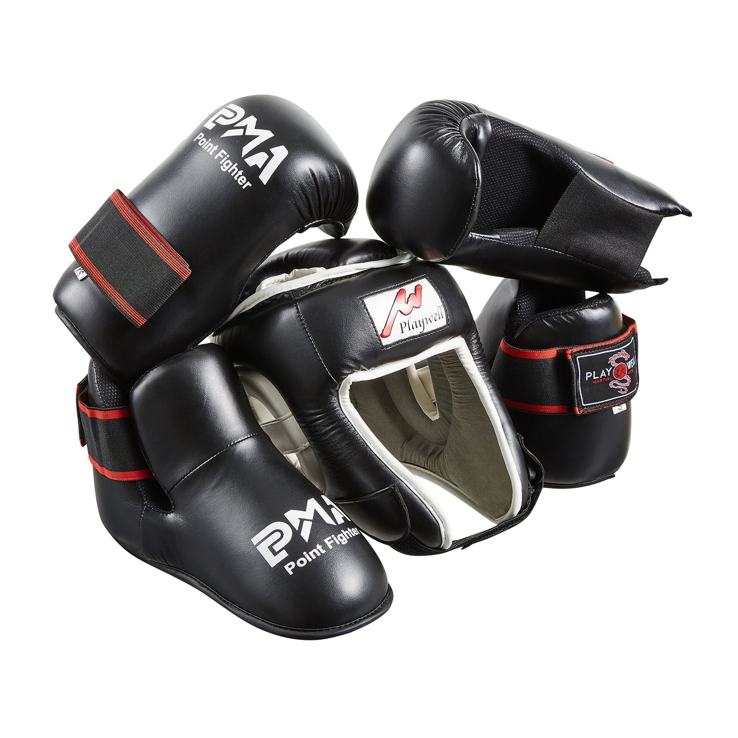 Black KickBoxing Ultimate Semi Contact Sparring Set