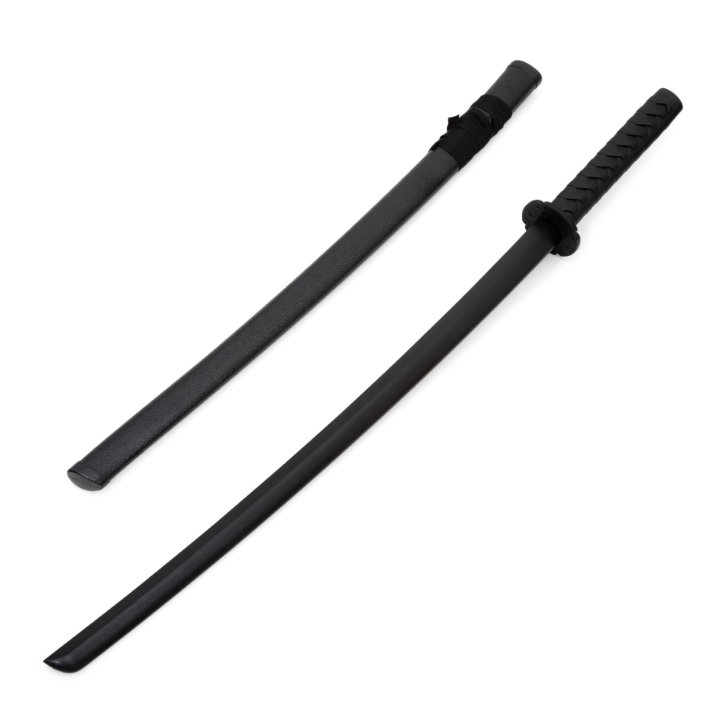 Black Polypropylene Full Contact Childrens Bokken W/ Scabbard -