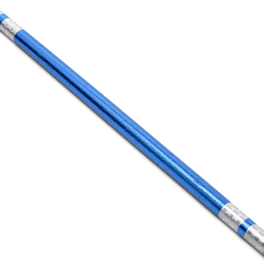 Chrome Competition Silver/Blue Ultra Light Bo Staff - 72"