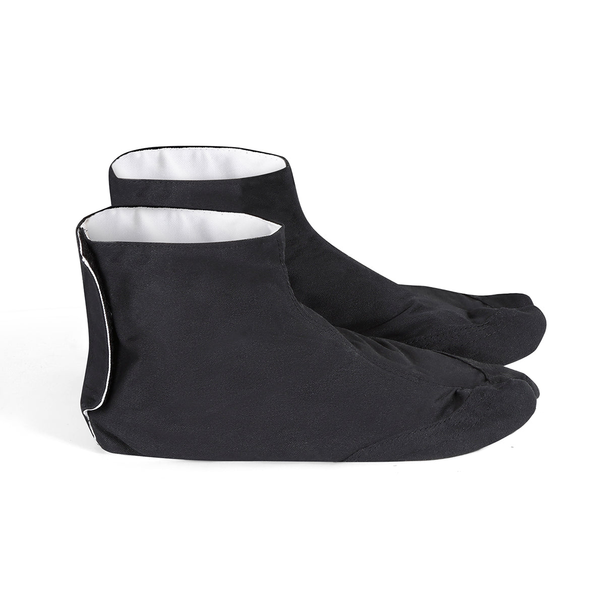 Ninja Indoor Tabi Socks: Black - Canvas Sole