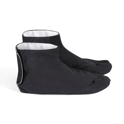 Ninja Indoor Tabi Socks: Black - Canvas Sole