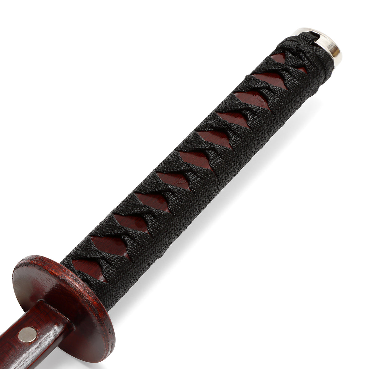 Wooden Roped Bokken With Scabbard  - Cherry Oak - PRE ORDER