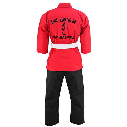 Official Choi Kwang Do Uniform Red Demo