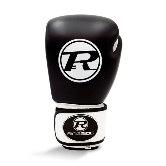 Ringside Boxing Leather Club Gloves Black