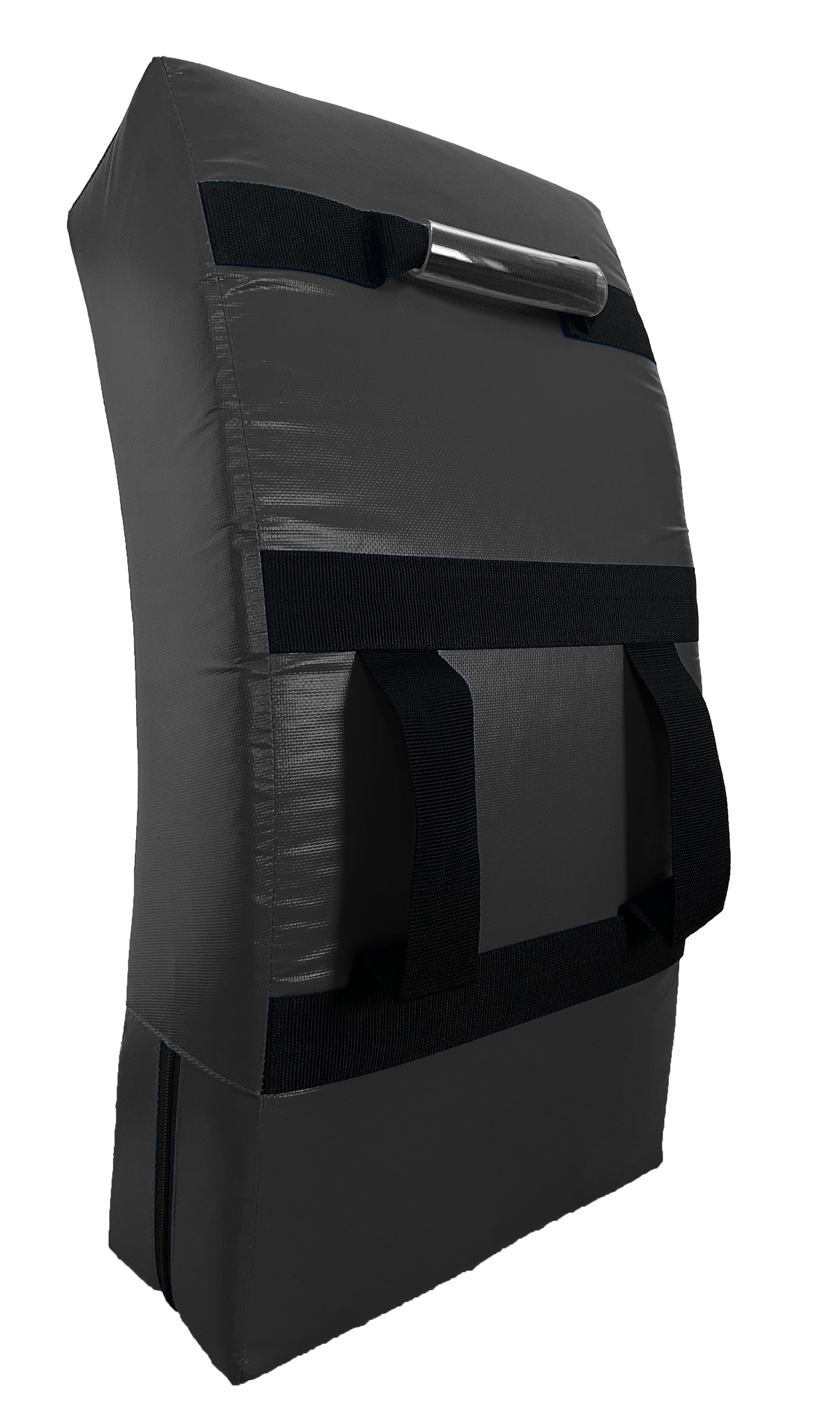 Deluxe Vinyl  Black Curved Shield - Large