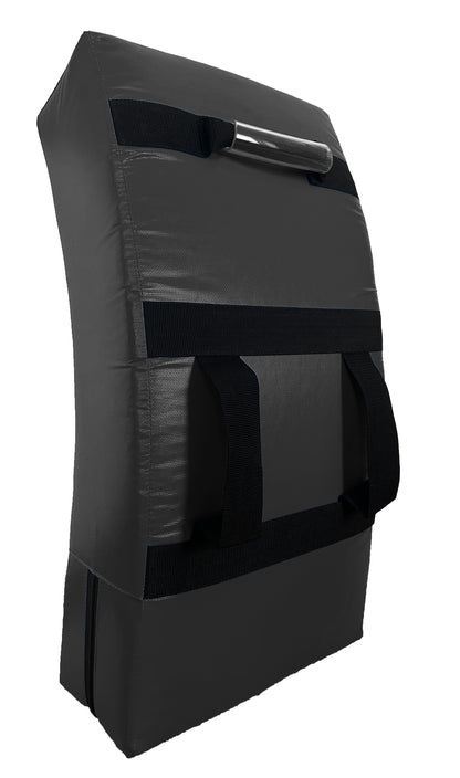 Deluxe Vinyl  Black Curved Shield - Large