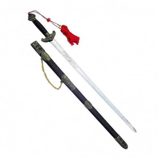 Antique Wushu Tai Chi Sword - (D490-C12)