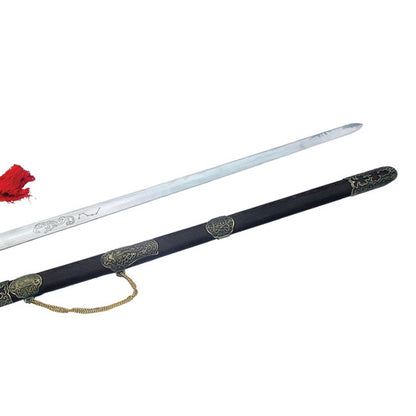 Antique Tai Chi Sword - (D490-B7) - PRE ORDER
