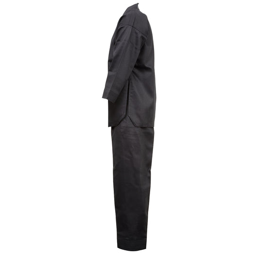 Elite Black V neck Pull Over Diamond Uniform - Adults