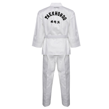 Korean Ultimate Taekwondo Uniform: White V-Neck