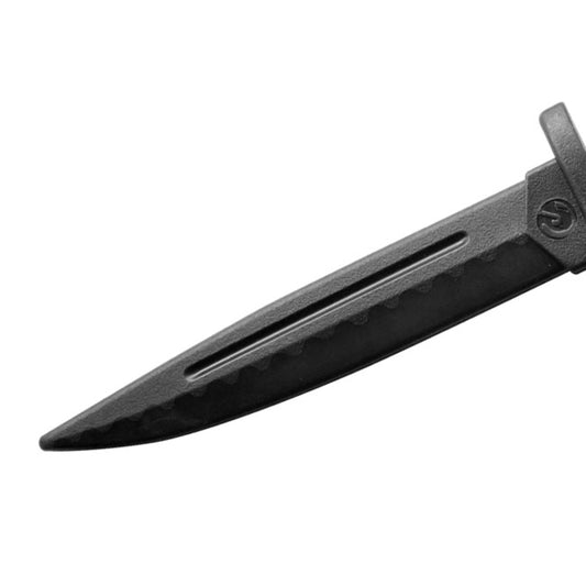 TPR Rubber "Black Bear" Training Knife - (E425)