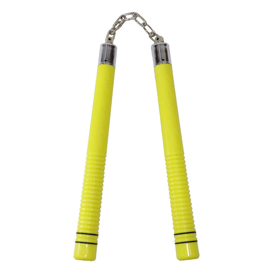 Yellow Polypropylene Full Contact Nunchucks