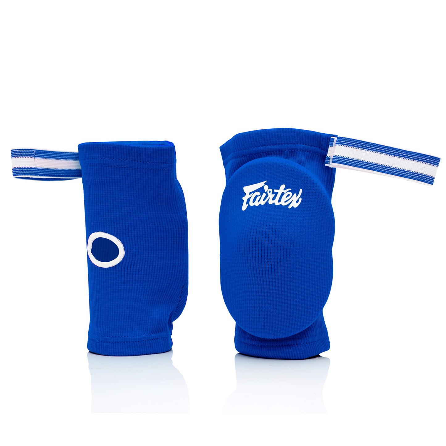 Fairtex Competition Muay Thai Elbow Pads - Blue