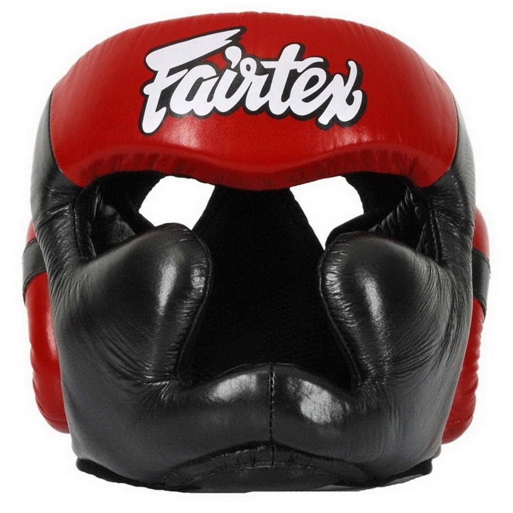 Fairtex Full Face Leather Headguard