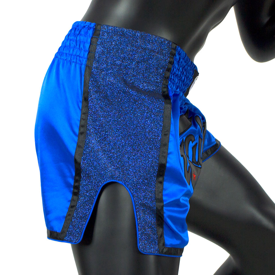 Fairtex Slim Cut Muay Thai Fight Shorts - Royal Blue