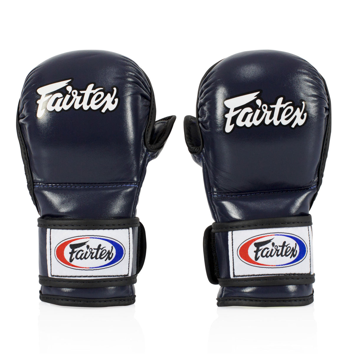 Fairtex FGV15 MMA Leather 7oz Sparring Gloves -  Blue