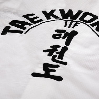 Elite Ultra Light ITF Taekwondo Black Belt Fighter suit
